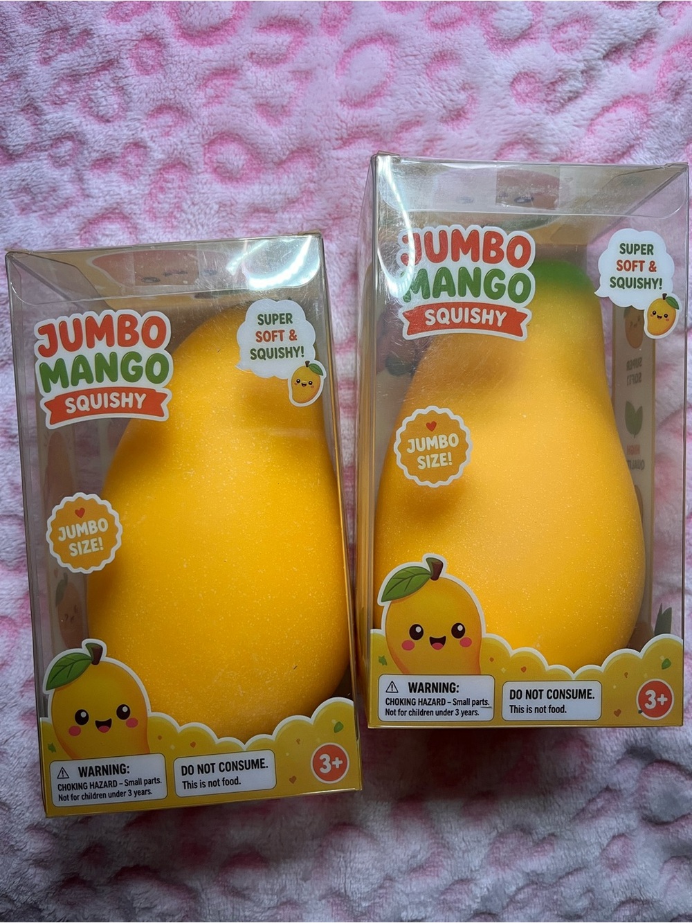 New! XL Jumbo Squishy Mango